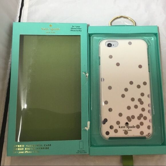 Kate Spade Hybrid Hardshell Case iPhone 6+/6s+ (H) - Picture 2 of 6